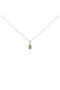  Green Peridot | White