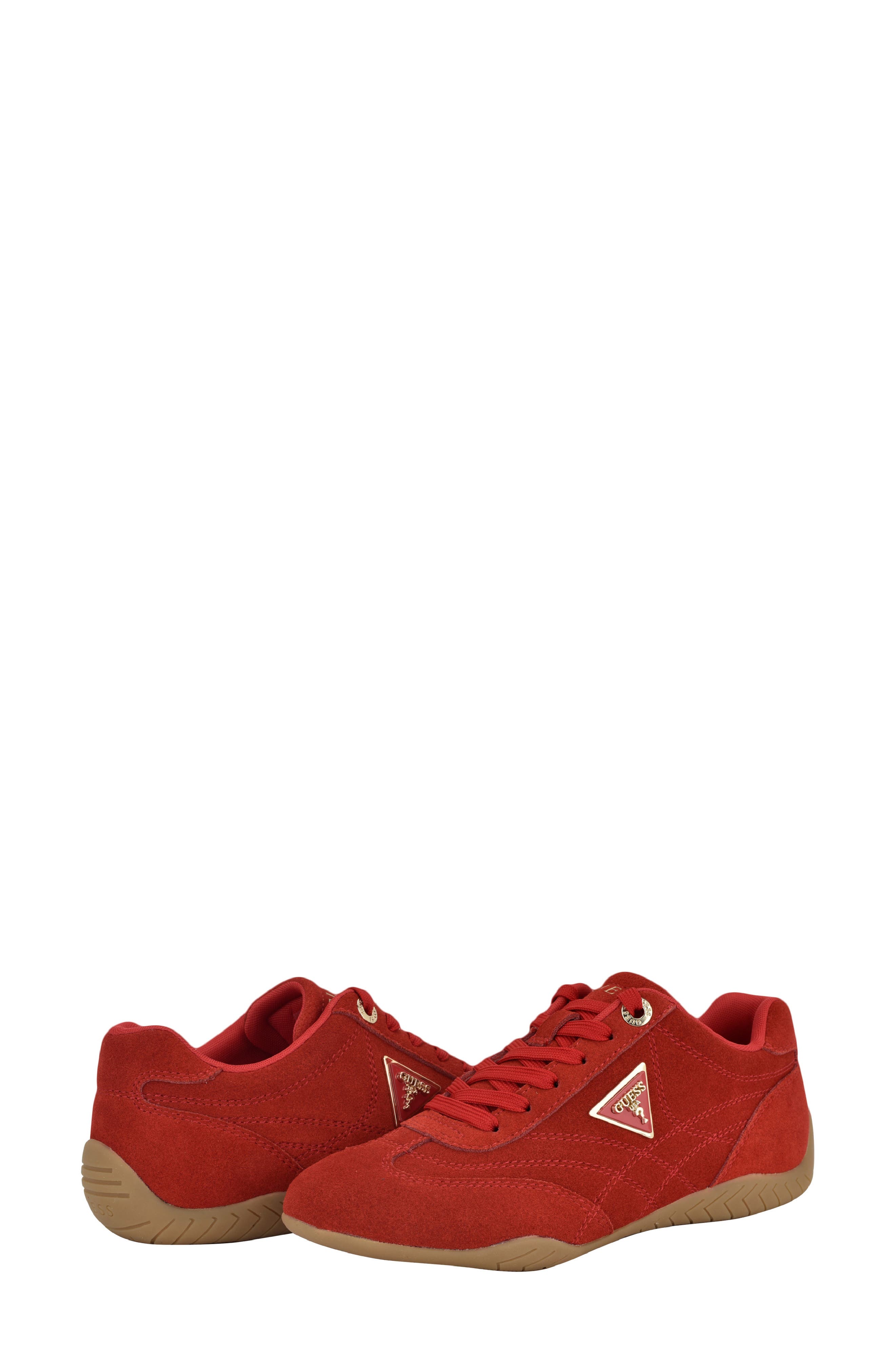 GUESS Gabiey Sneaker, Alternate, color, Red