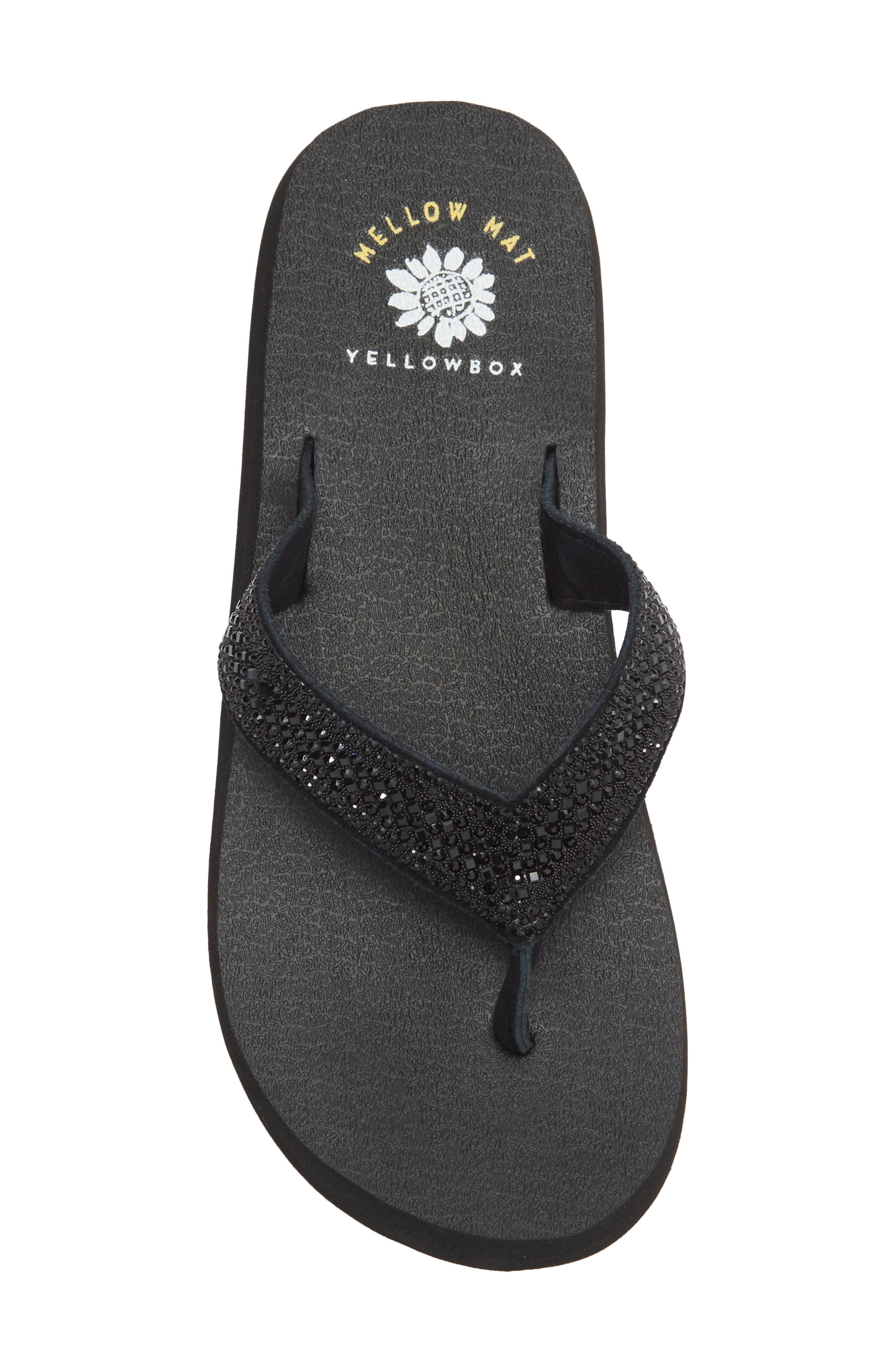 Yellow Box Premium Soriano Flip Flop Sandal, Alternate, color, Black