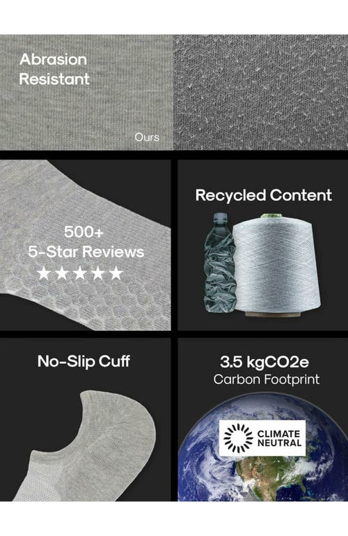 Ministry Of Supply Atlas No Show Sock In Gray