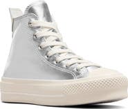 Converse Chuck Taylor All Star Lift Metallic High Top Platform Sneaker Women Nordstrom