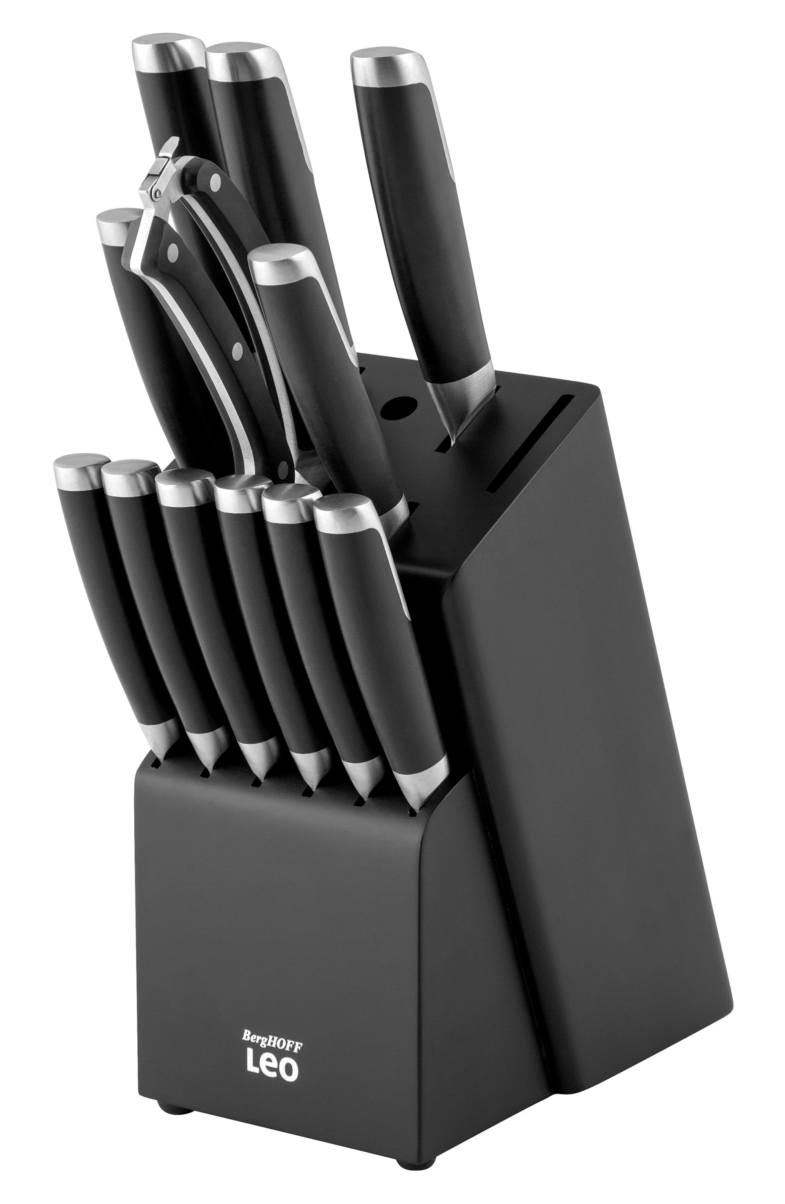 BergHOFF Leo Graphite 13-Piece Knife Block Set