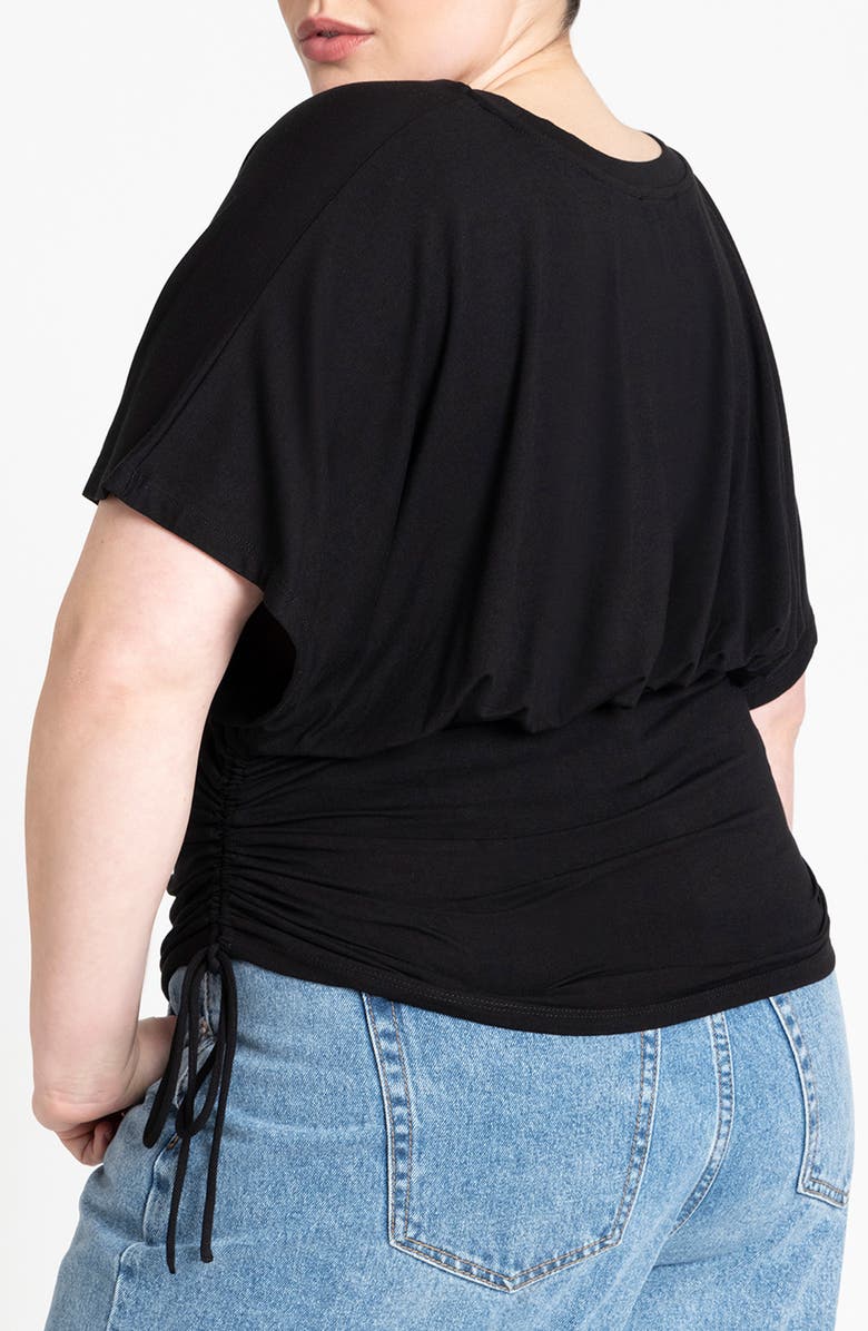 ELOQUII Dolman Sleeve T-Shirt, Alternate, color, 