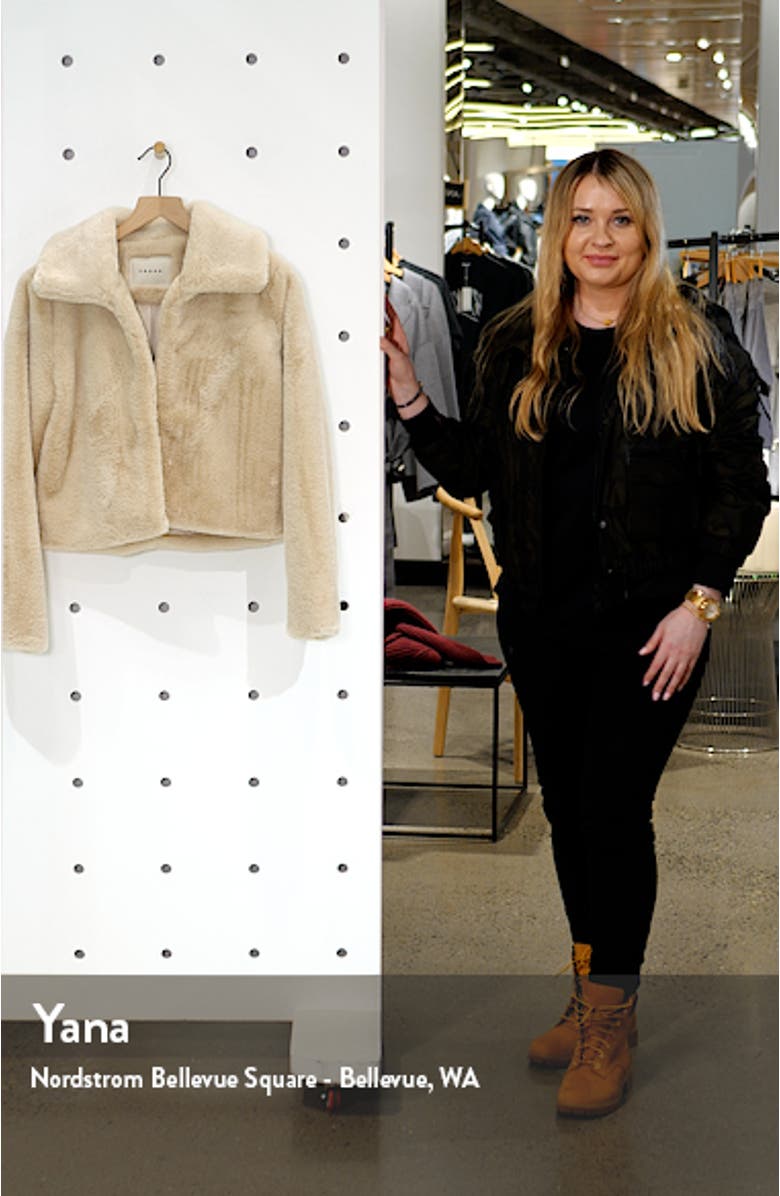 Faux Fur Crop Jacket, sales video thumbnail