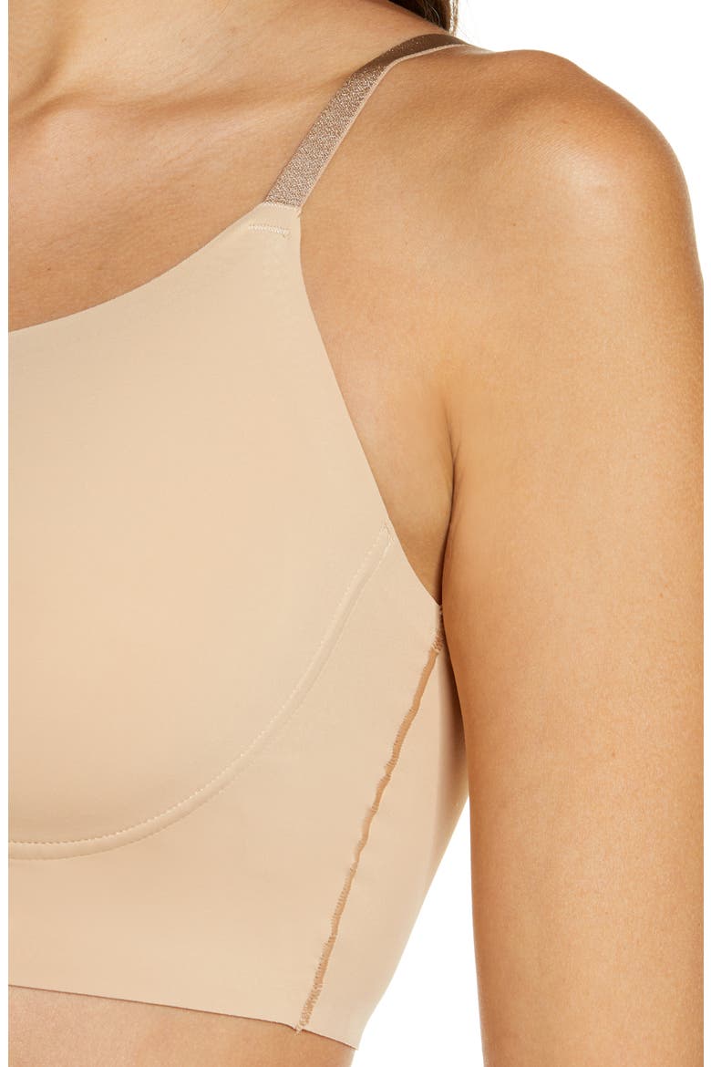 True Body Lift Scoop Adjustable Strap Bra, Alternate, color, DESERT