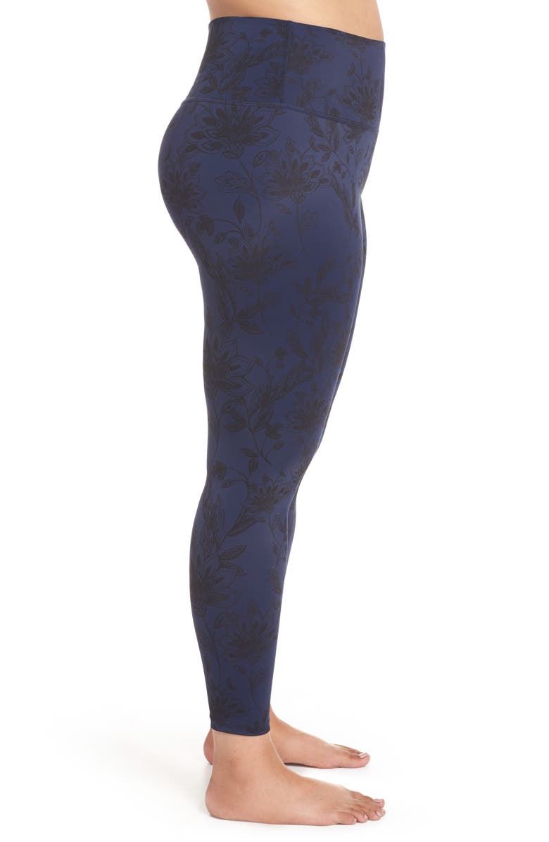 Beyond Yoga Compression High Waist BOPO Midi Leggings, Alternate, color, 