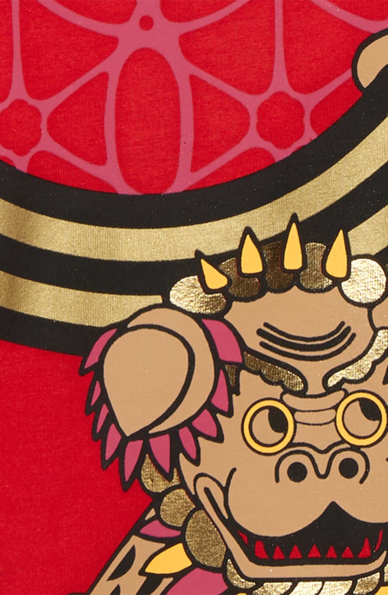 KENZO Year of the Pig Graphic T-Shirt, Alternate, color, 