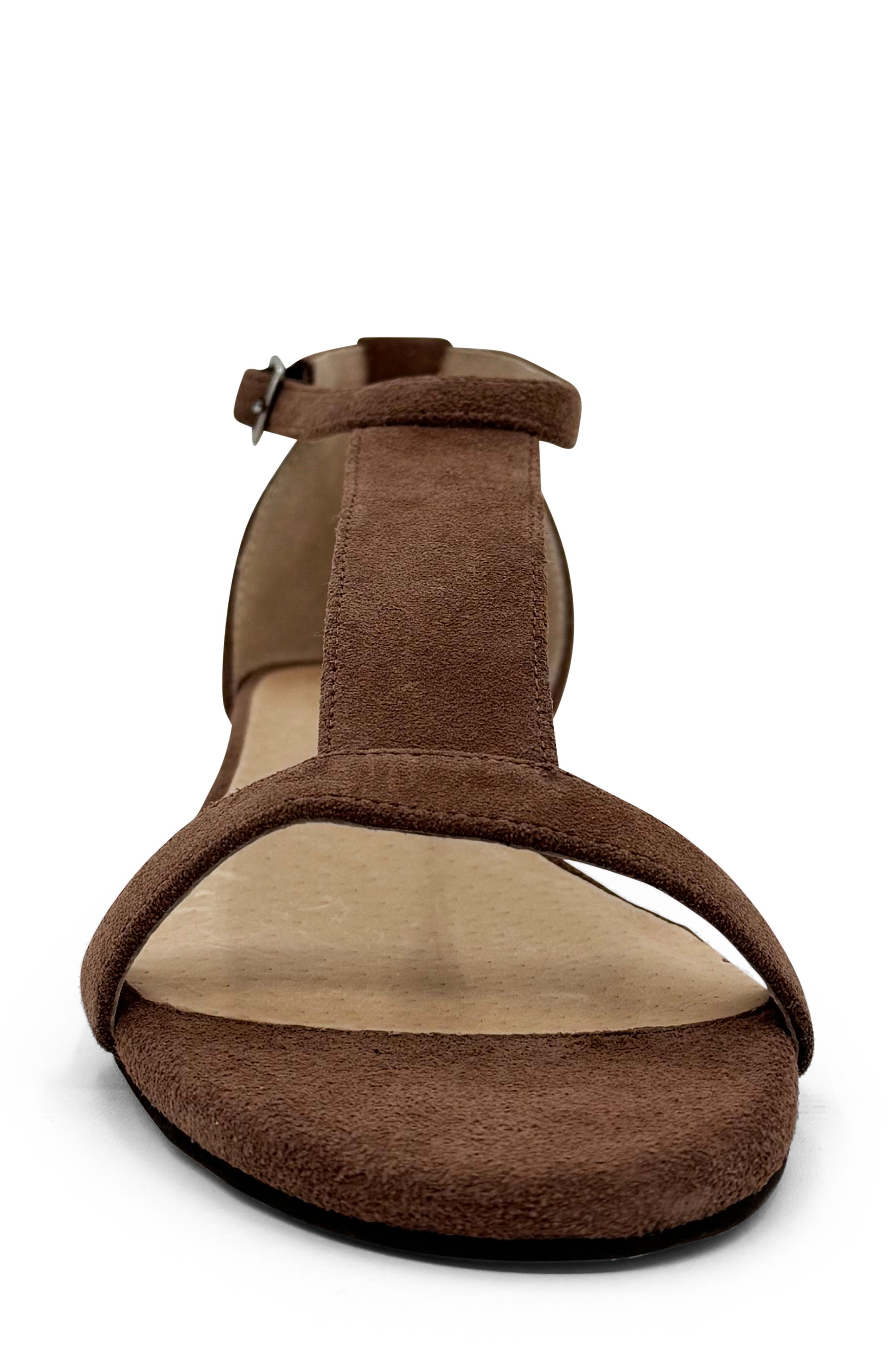 CHELSEA CREW Samira Wedge Sandal, Alternate, color, Taupe Suede