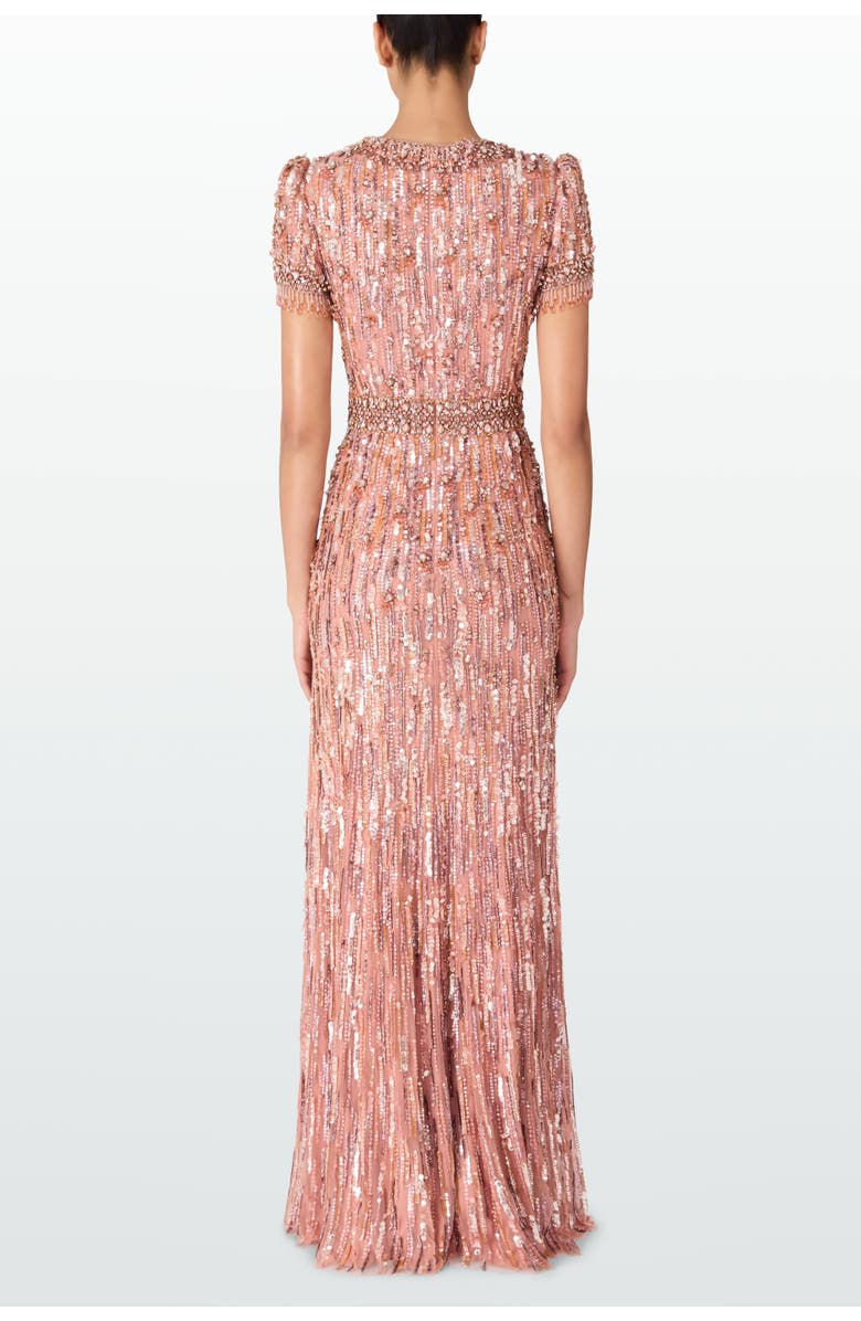 Jenny Packham Roxy Gown, Alternate, color, Cinnamon