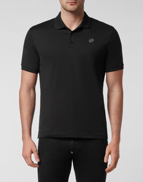 Slim Fit Polo Shirt Ss Luxe Men