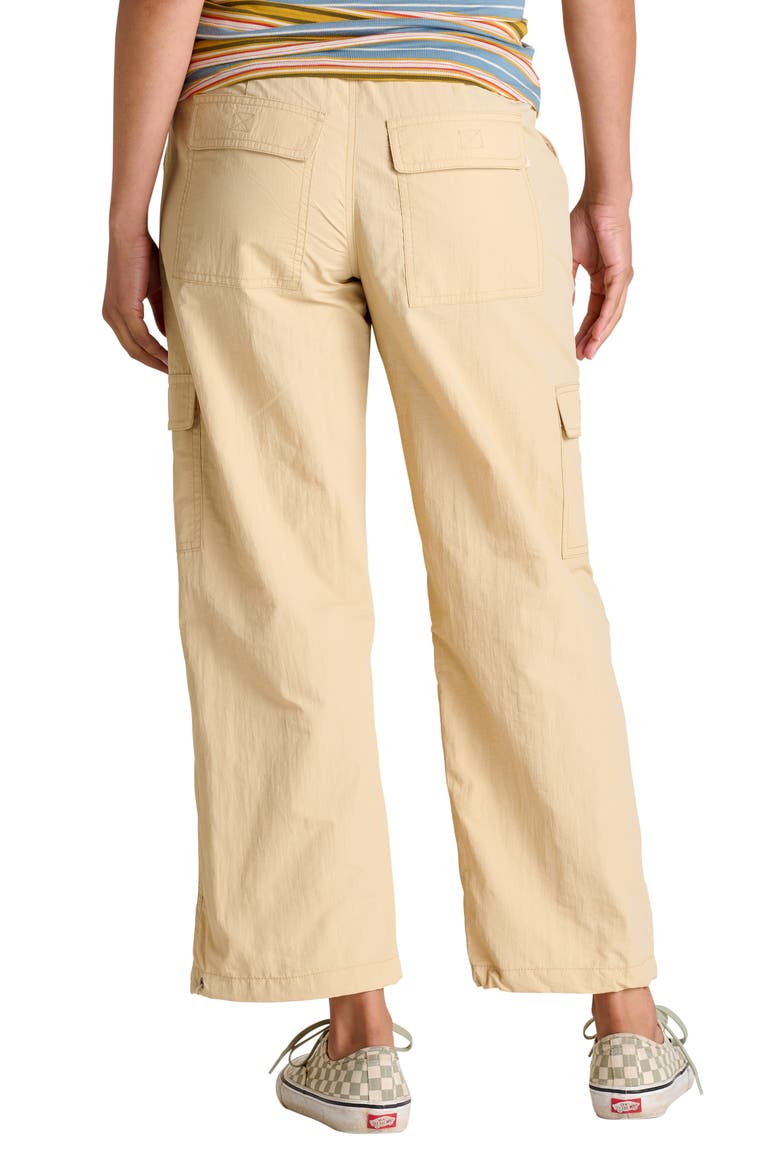 Trailscape Water Repellent Crop Hiking Pants, Alternate, color, CHAI