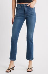 Good American Good Legs Straight Leg Jeans