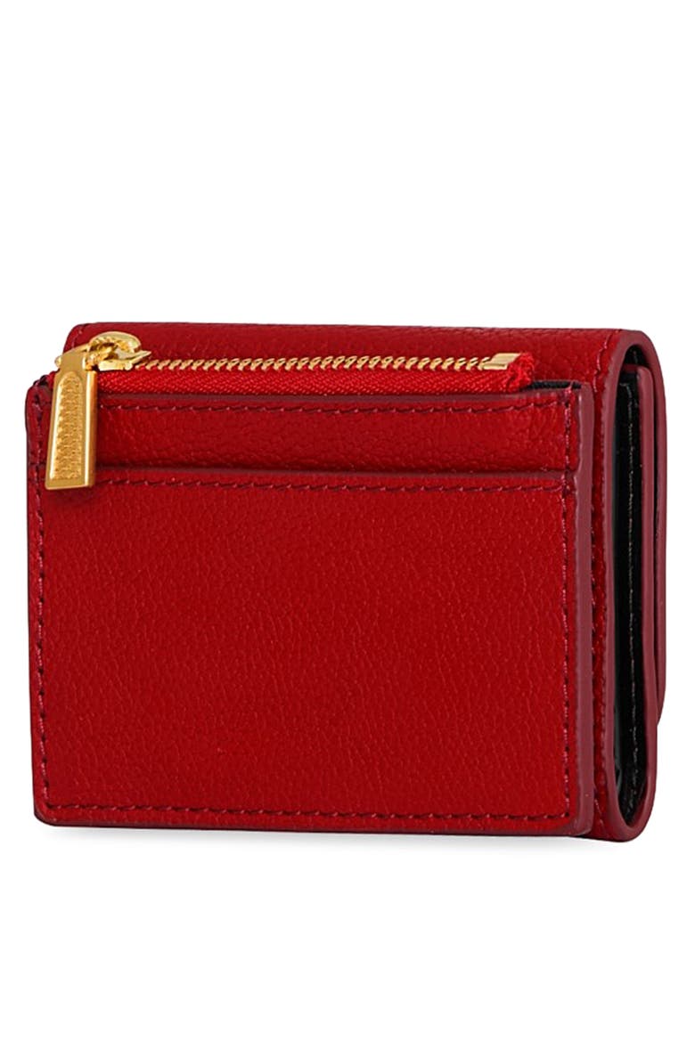 Insider Compact Leather Trifold Wallet, Alternate, color, SIREN