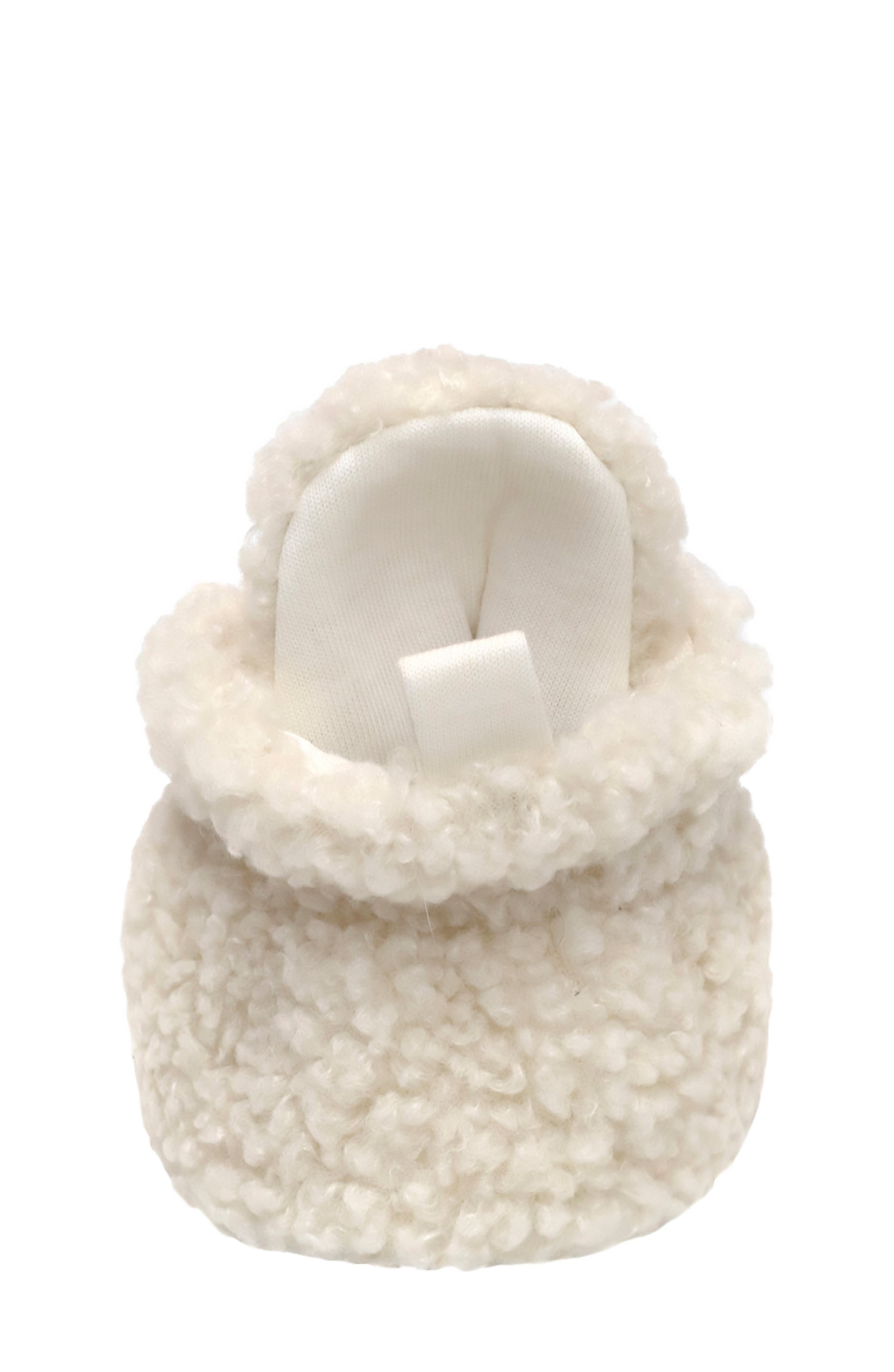 Robeez<sup>®</sup> Faux Shearling Bootie, Alternate, color, Beige