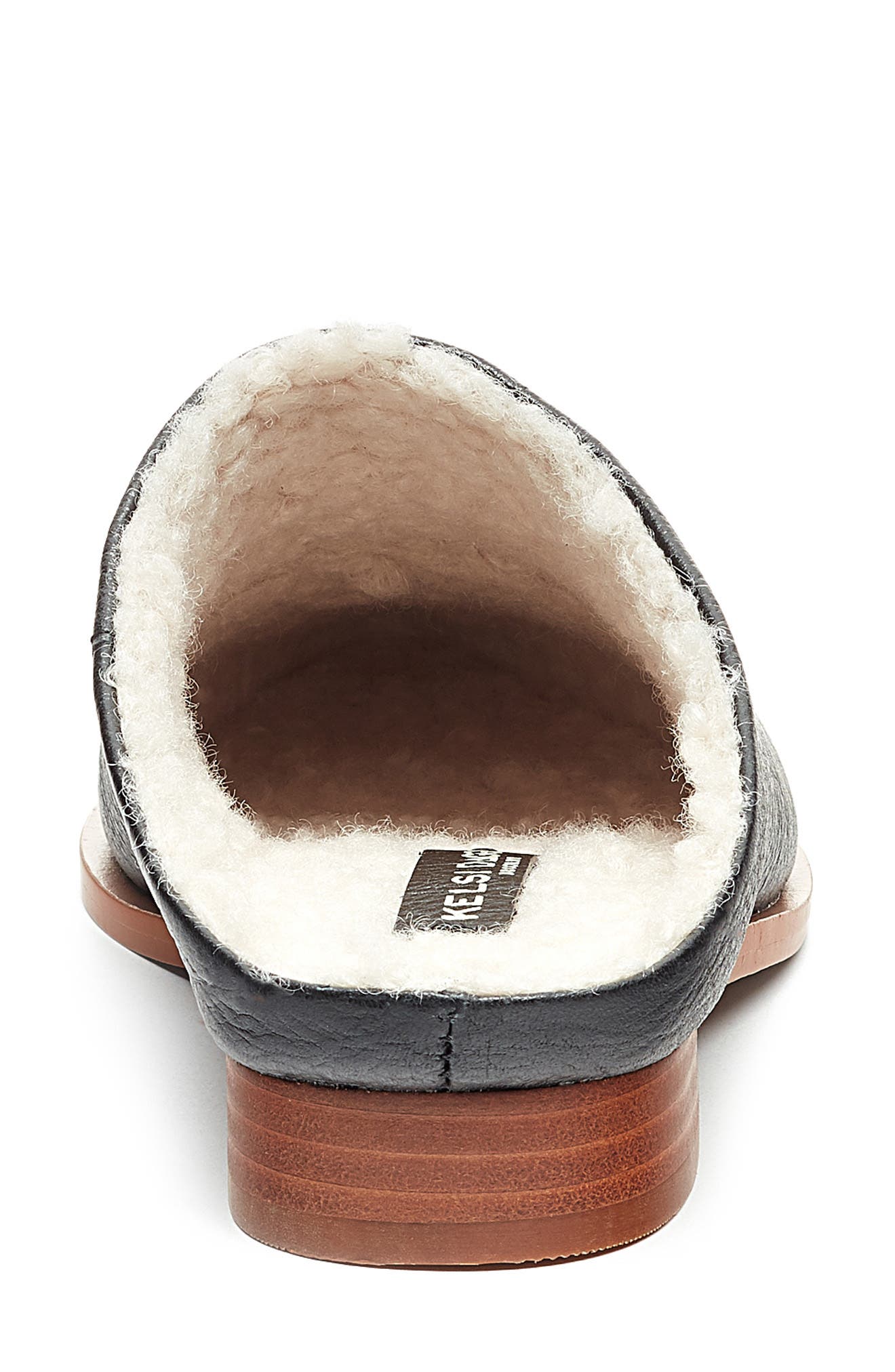 Kelsi Dagger Brooklyn Sail Faux Shearling Mule, Alternate, color, 