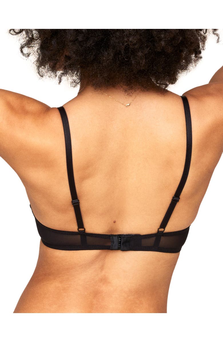 Adore Me Emanuelly Push Up Balconette Bra, Alternate, color, Light Brown