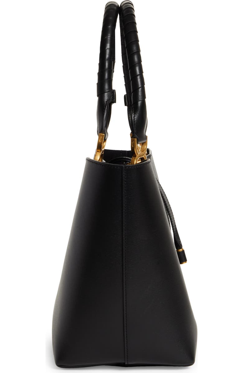 Chloé Small Marcie Grained Leather Tote, Alternate, color,