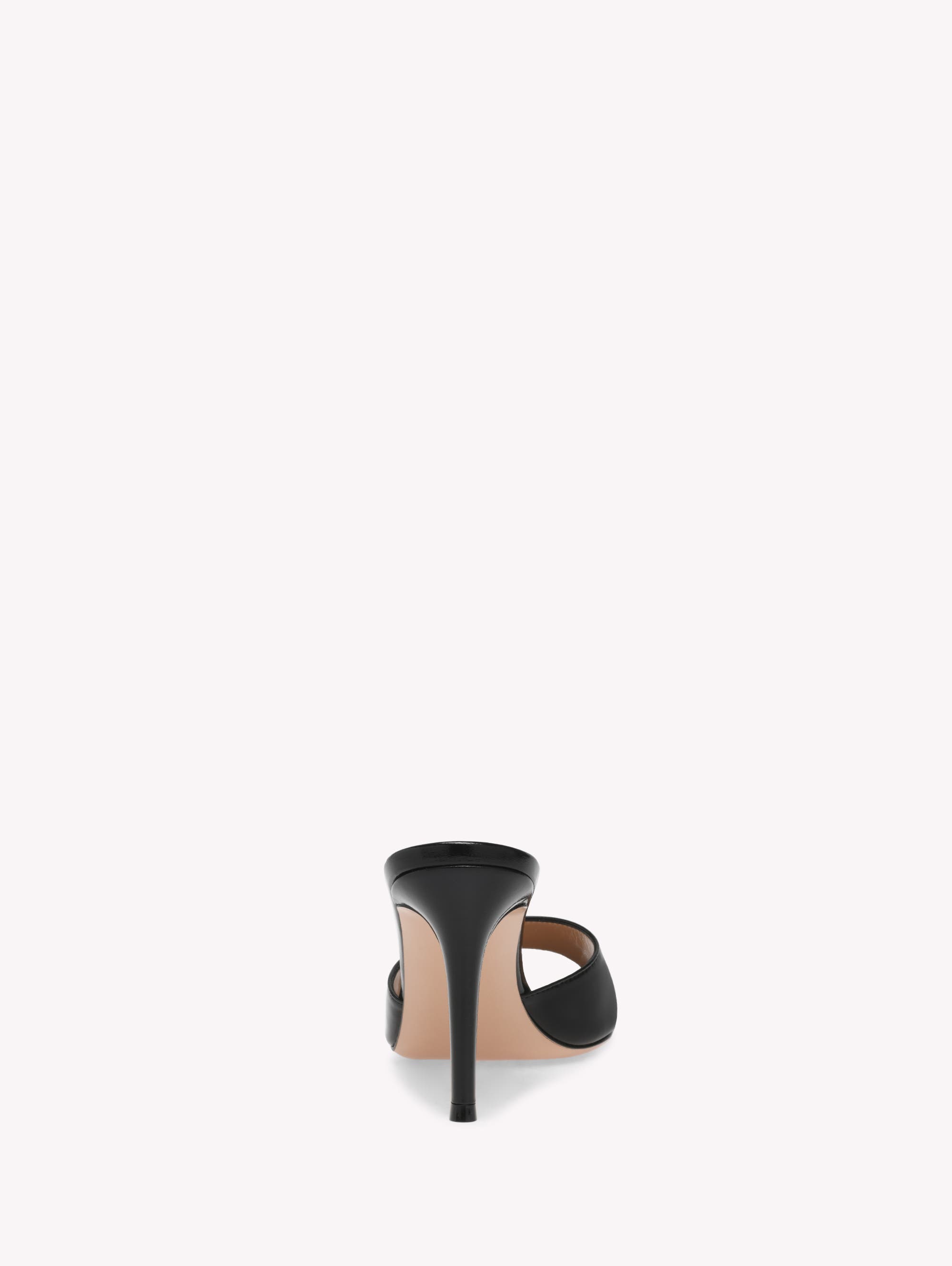Gianvito Rossi Elle 85 Mules, Alternate, color, Black  Nappa