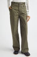 JW Anderson Cotton Straight Leg Cargo Pants