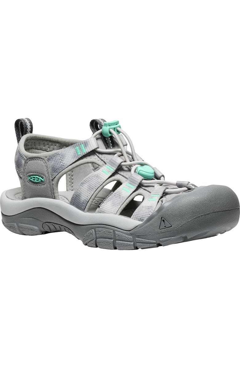 KEEN Newport H2 Hybrid Sandal, Main, color, Alloy/ Chevron