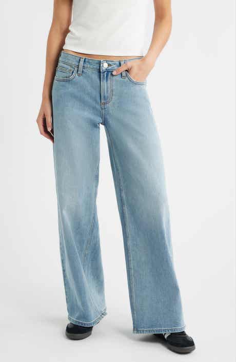 BP. Low Rise Baggy Wide Leg Jeans