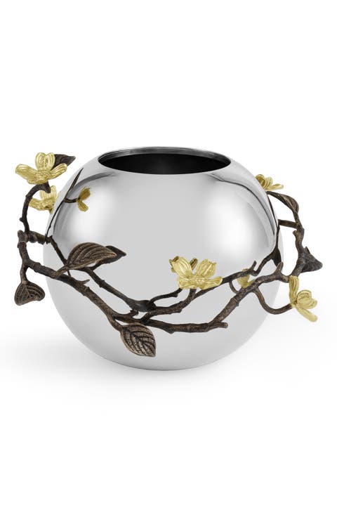 Dogwood Rose Bowl Vase