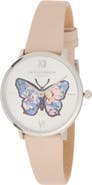Olivia Burton Signature Butterfly Mesh Strap Watch, 28mm