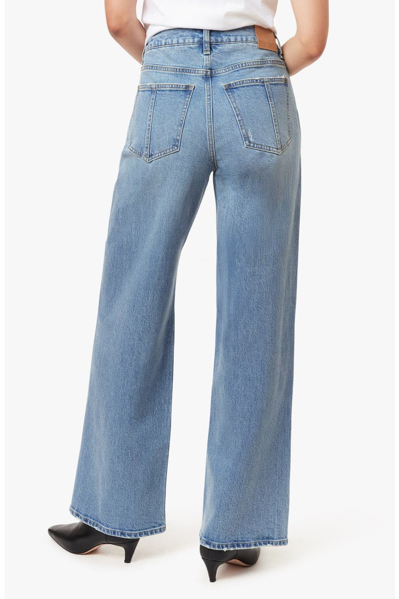 Blaine High Waist Straight Leg Jeans, Alternate, color, COAST