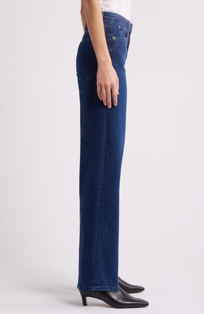 Rails Getty High Waist Wide Leg Jeans, Alternate, color, After Midnight
