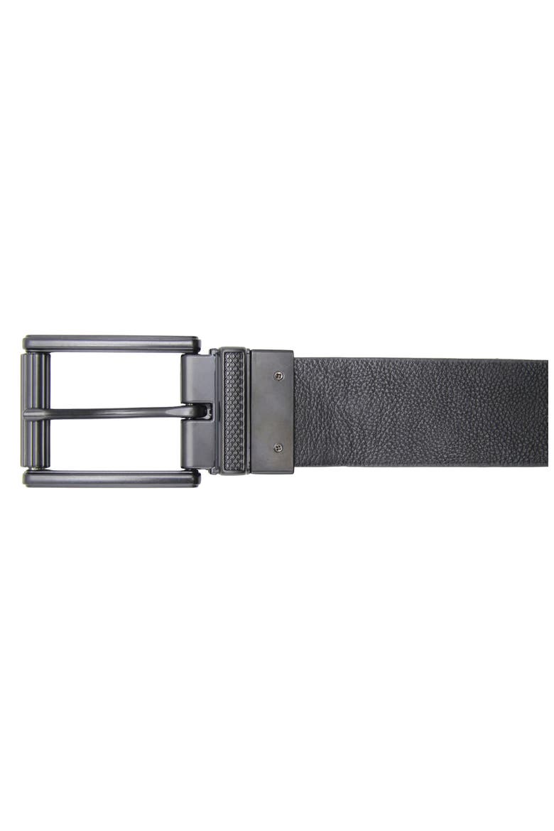 Braun Reversible Belt, Alternate, color, PRINTED