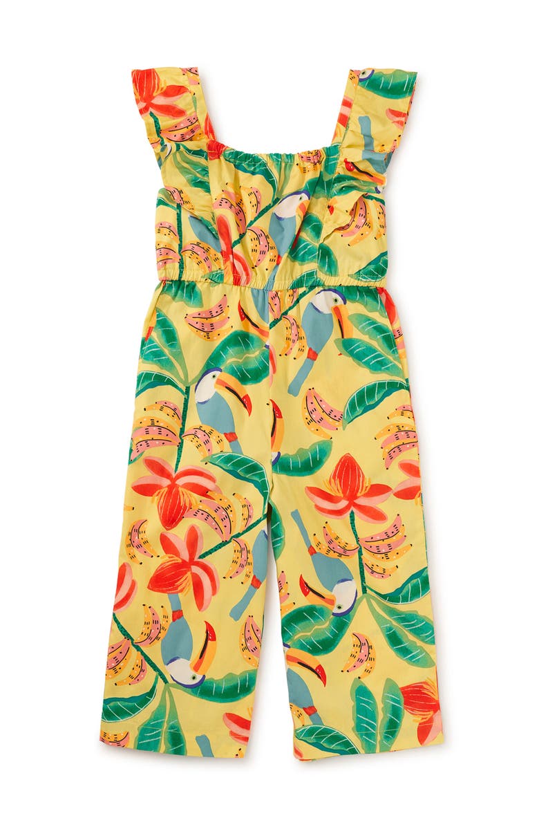 Tea Collection Flutter Strap Jumpsuit, Main, color, 