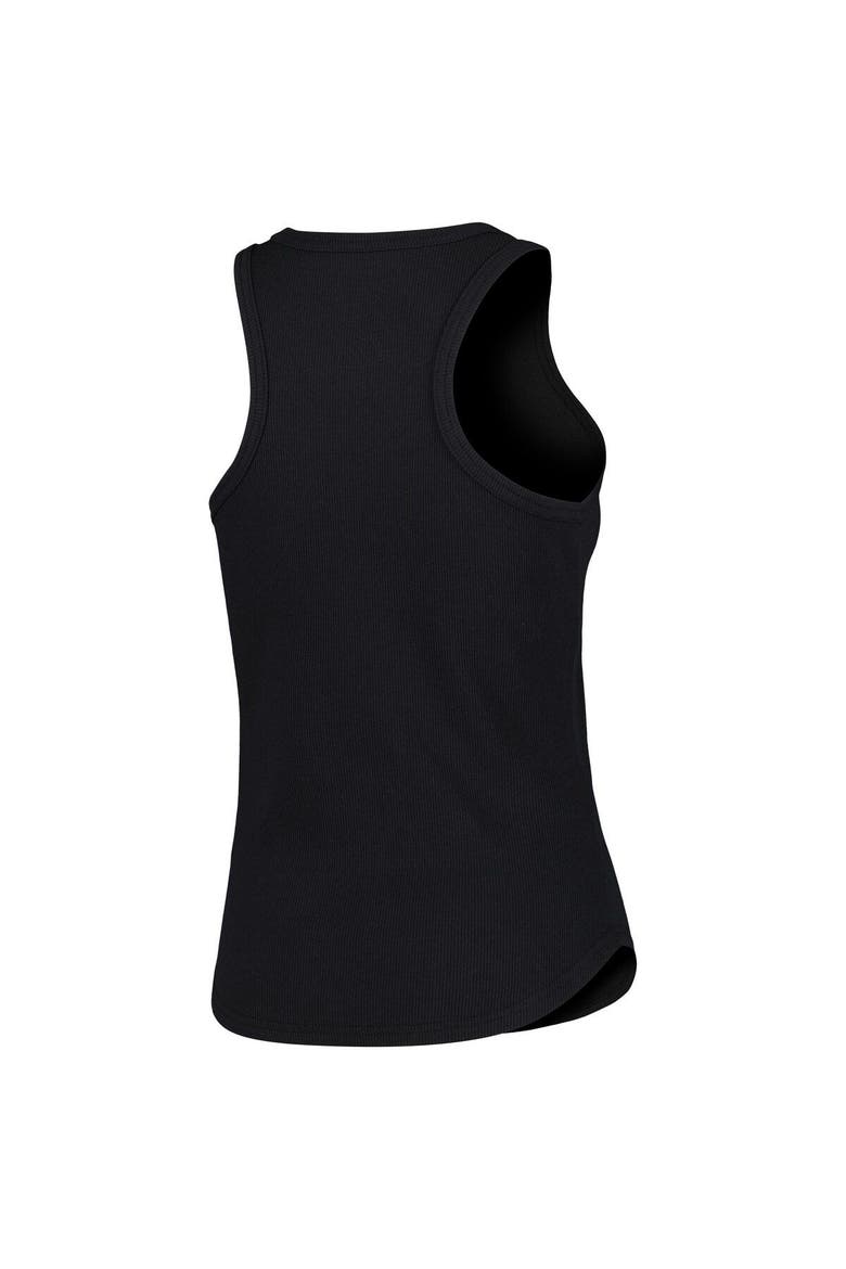 Women's Black Wisconsin Badgers Adrienne Tank Top, Alternate, color, Black