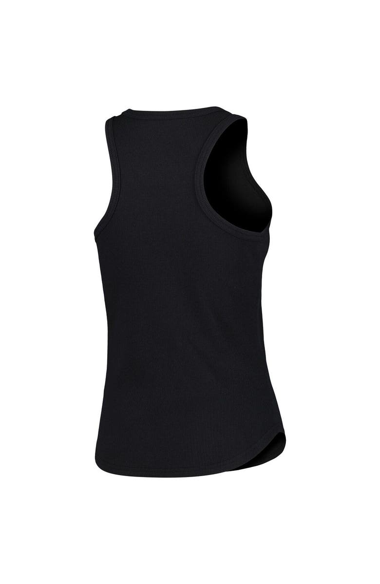 BOXERCRAFT Women's Black Wisconsin Badgers Adrienne Tank Top, Alternate, color, 