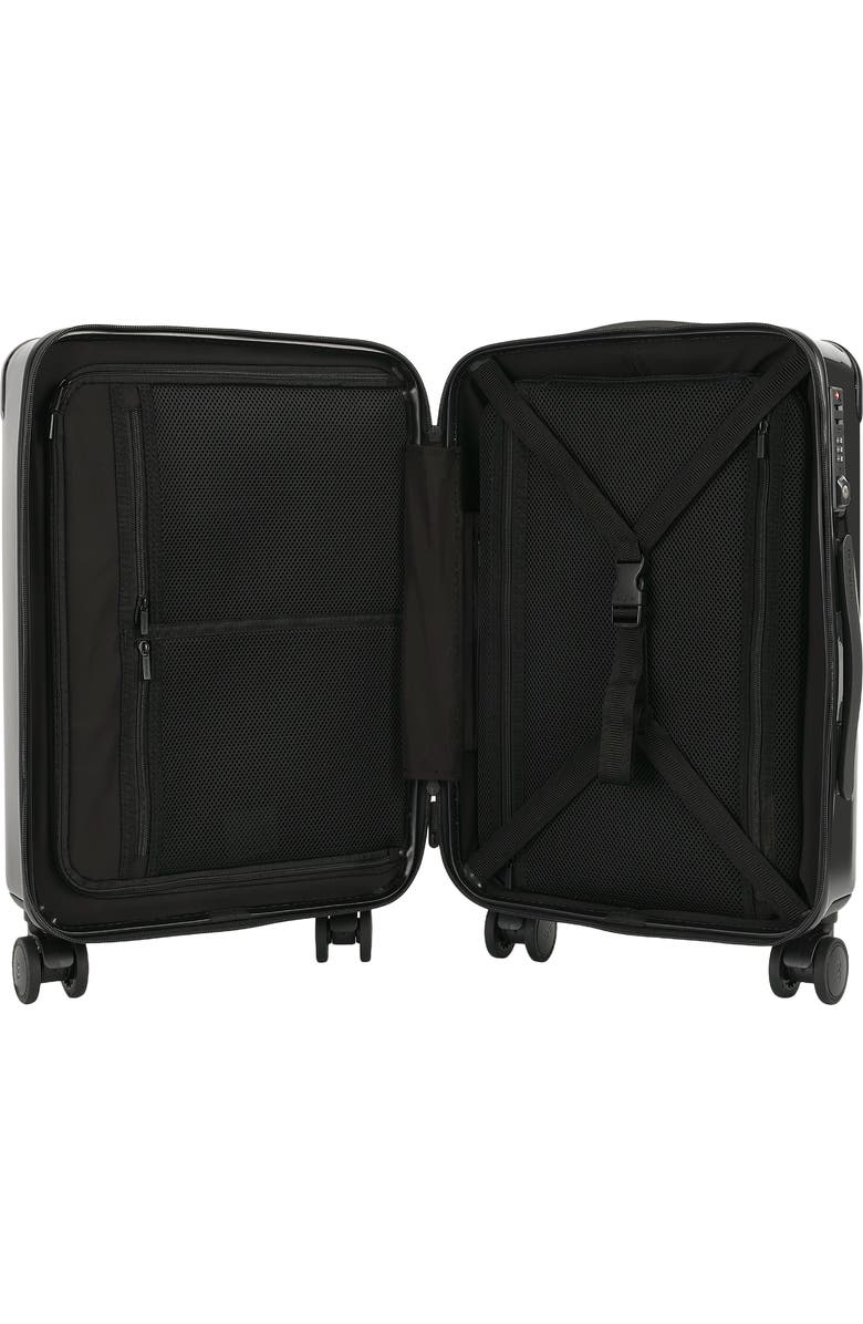 Hedgren Nostos Glossy Spinner Carry-On, Alternate, color, Nocturne