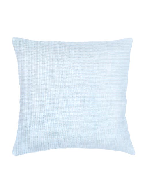 Anaya So Soft Linen Euro Pillow Cover Only In Sky Blue