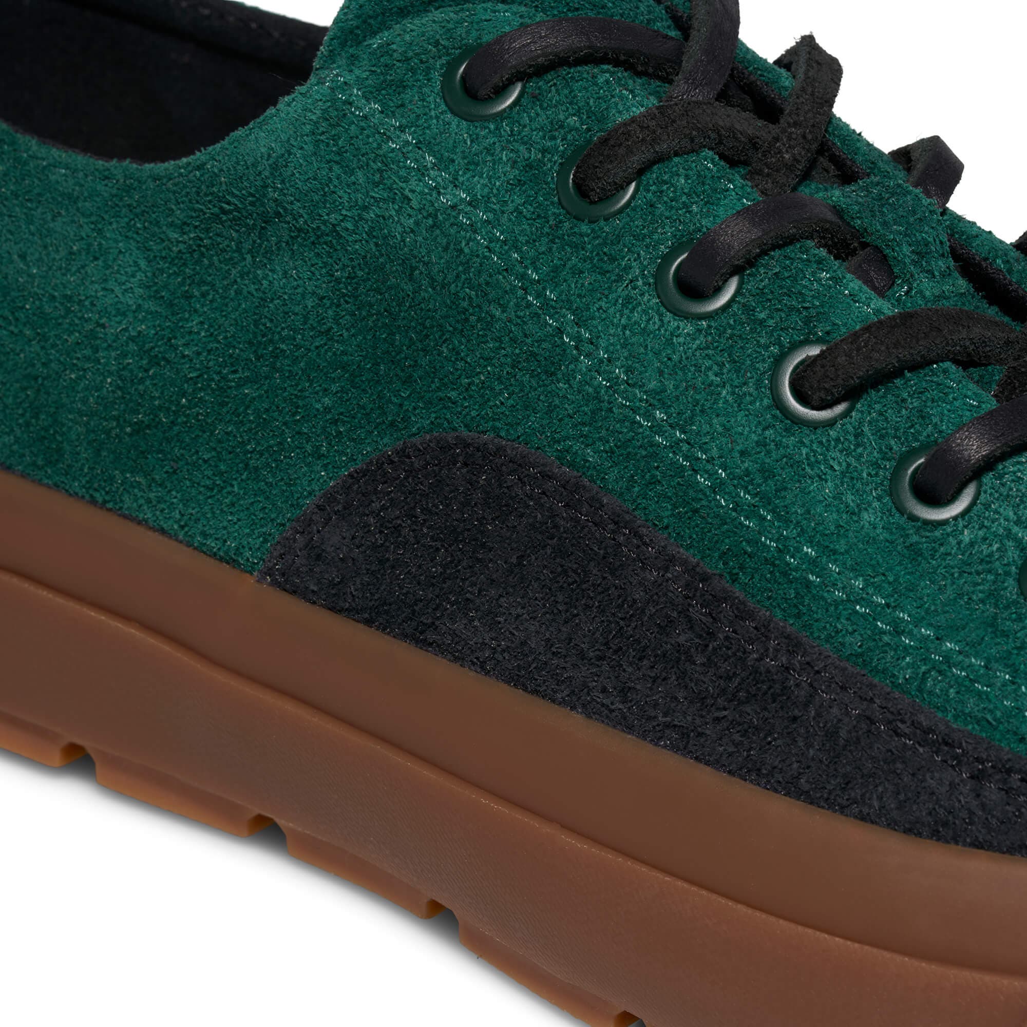 Grounder Field-Spec Low Top Suede Sneaker, Alternate, color, Deep Green-Gum