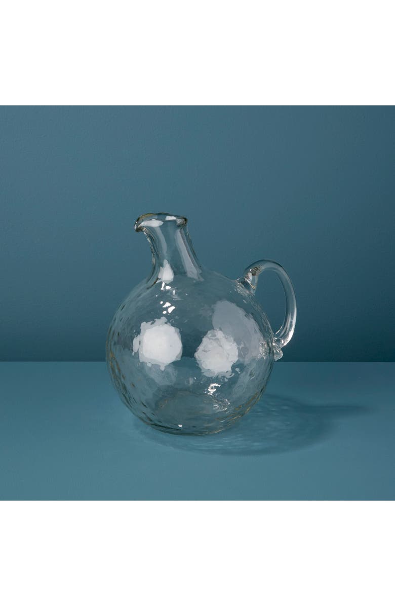 Be Home Pebble Glass Globe Pitcher, Alternate, color, Clear
