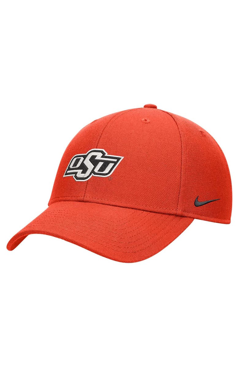 Nike Youth Nike Orange Oklahoma State Cowboys 2024 Sideline Club Adjustable Hat, Main, color, Orange
