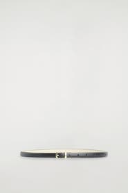 COS Reversible Slim Leather Belt