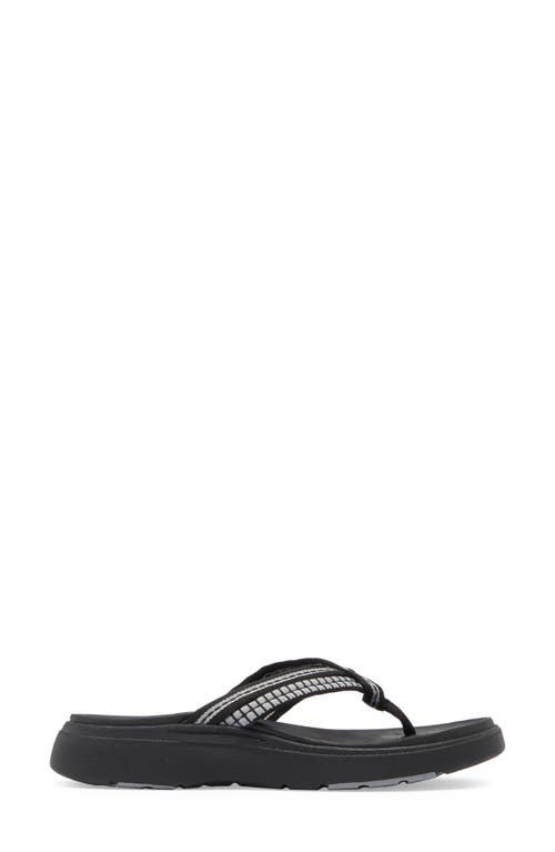 Mykos Nami Platform Flip Flop In Black