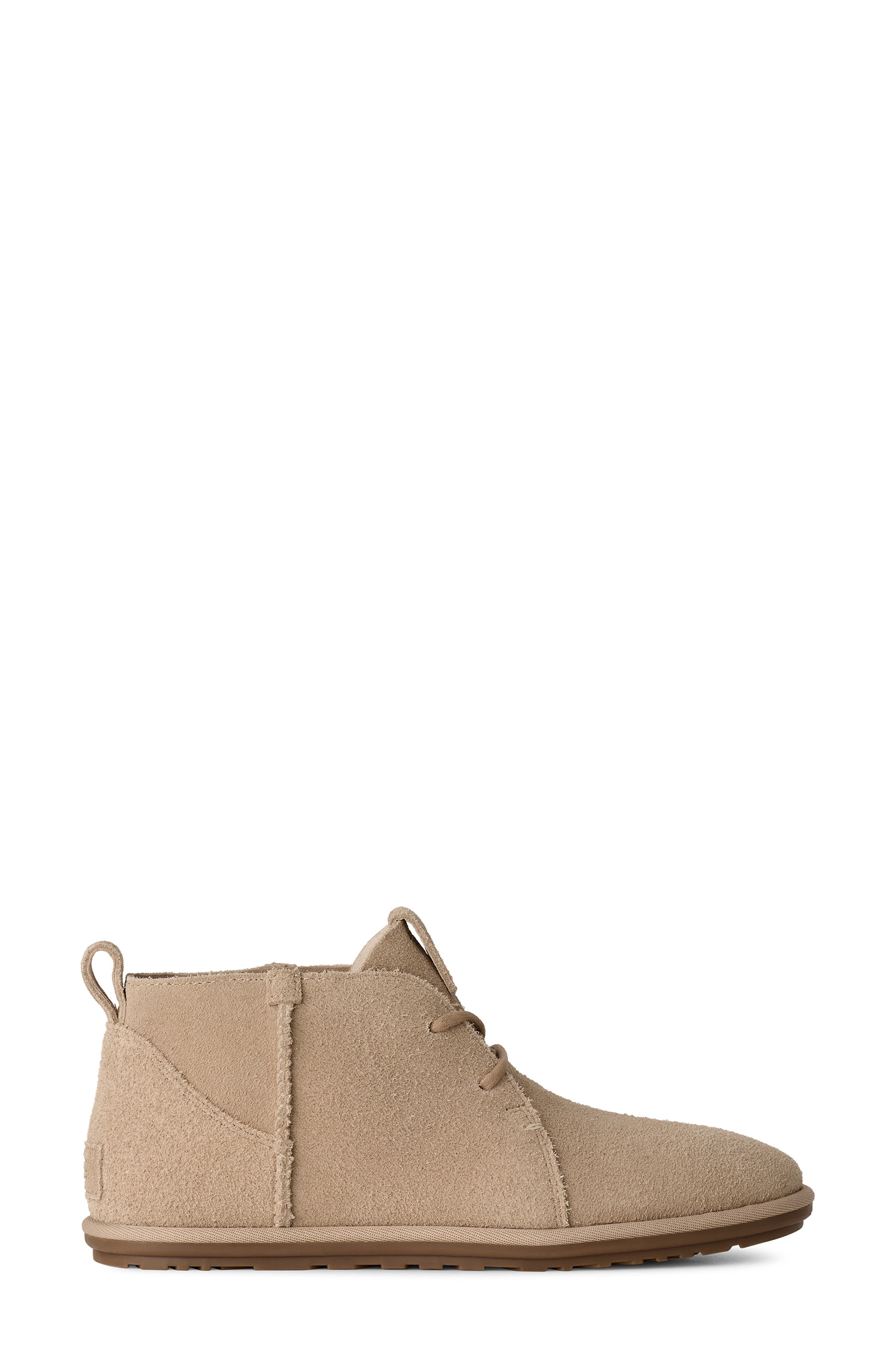 Classic Deconstructed Lace-Up Boot, Alternate, color, SAND