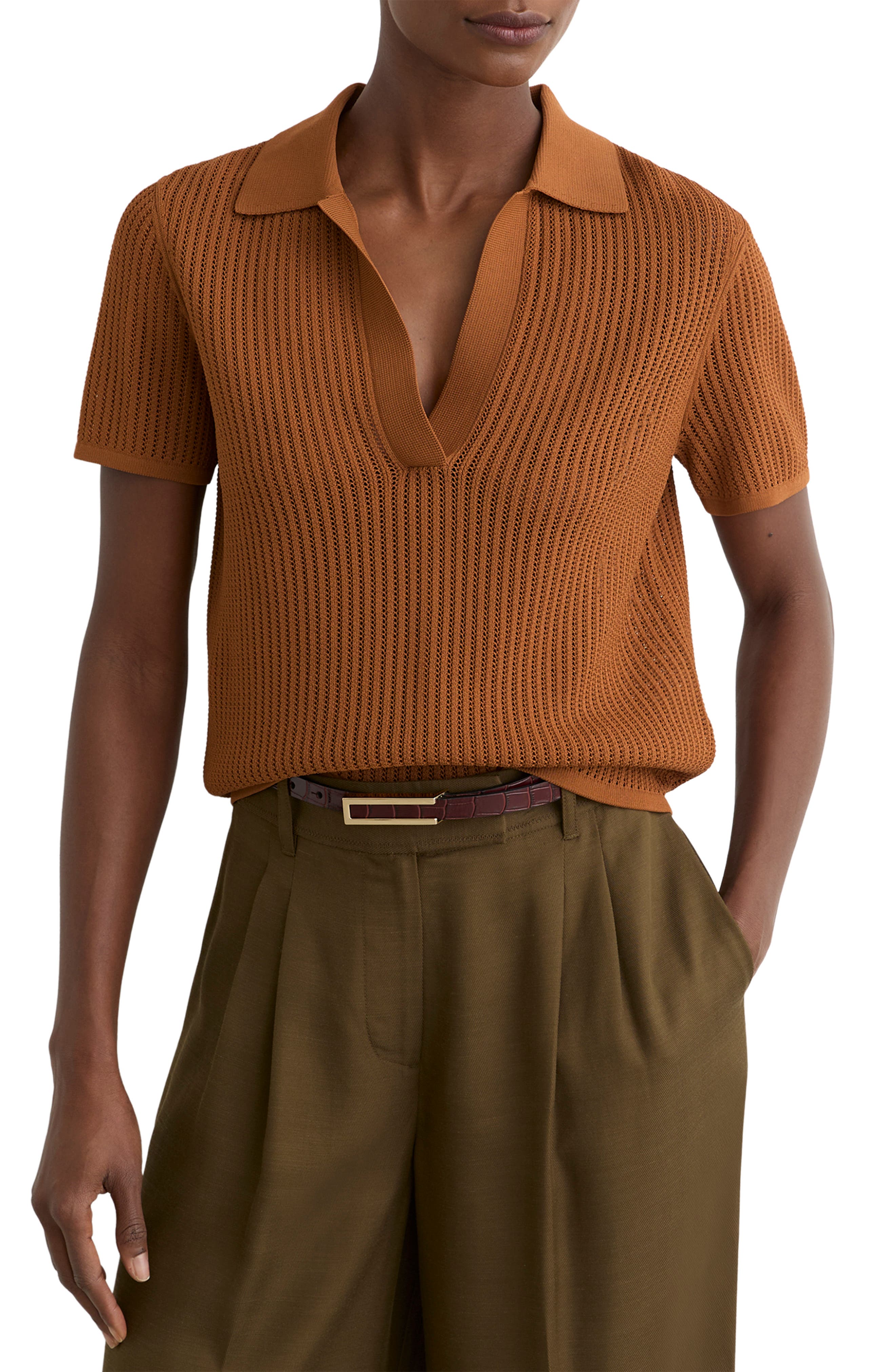 selected RUST ORANGE