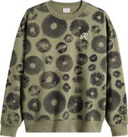 Malbon Golf Range Foraging Print Sweatshirt