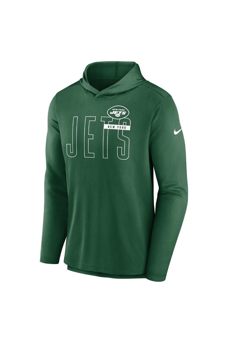 Men's Nike Green New York Jets Performance Team Pullover Hoodie, Alternate, color, Green