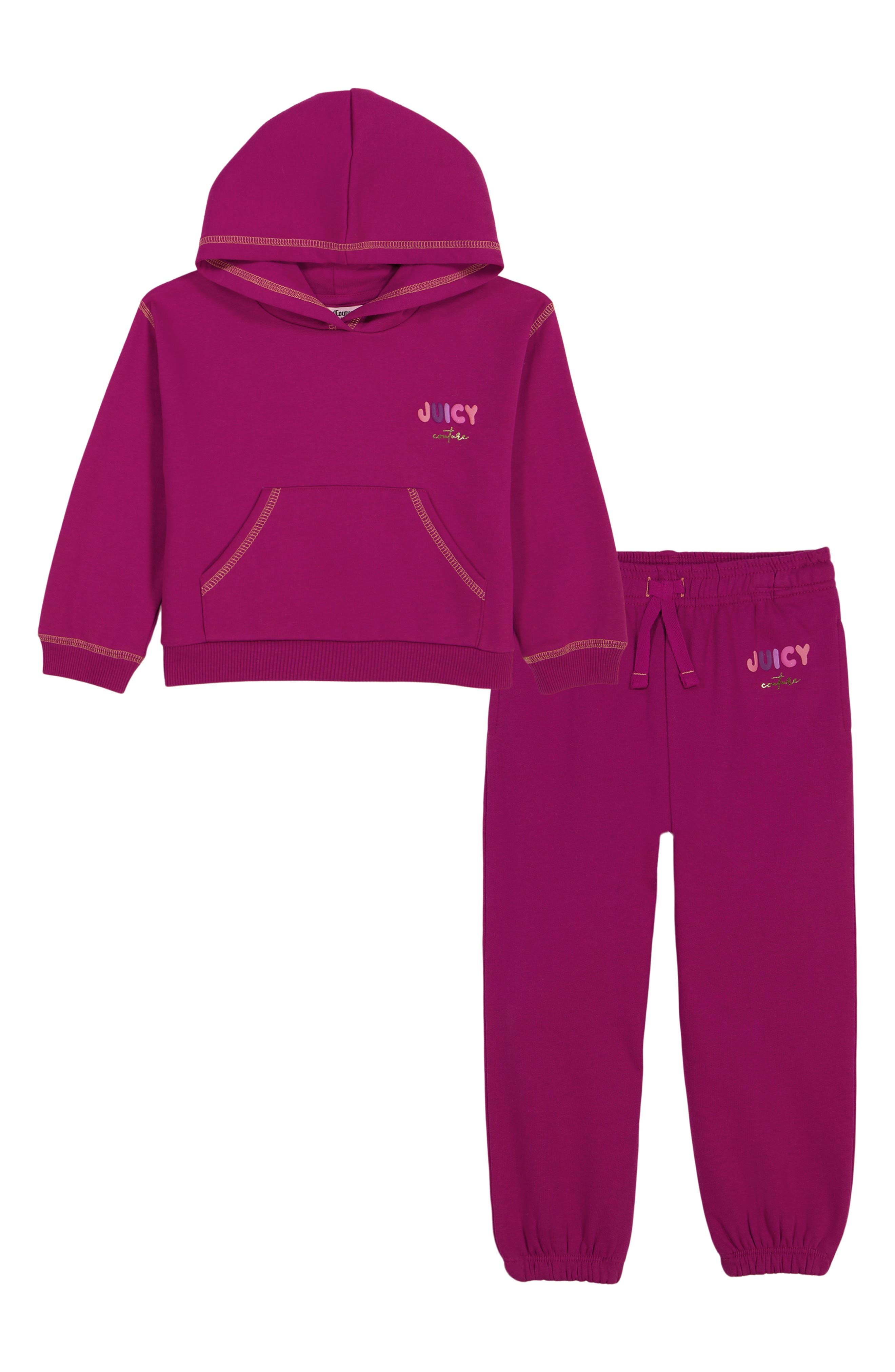 Kids' 2-Piece Fleece Hoodie & Joggers Set