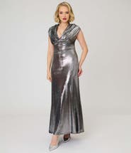 Unique Vintage Hooded Maxi Dress