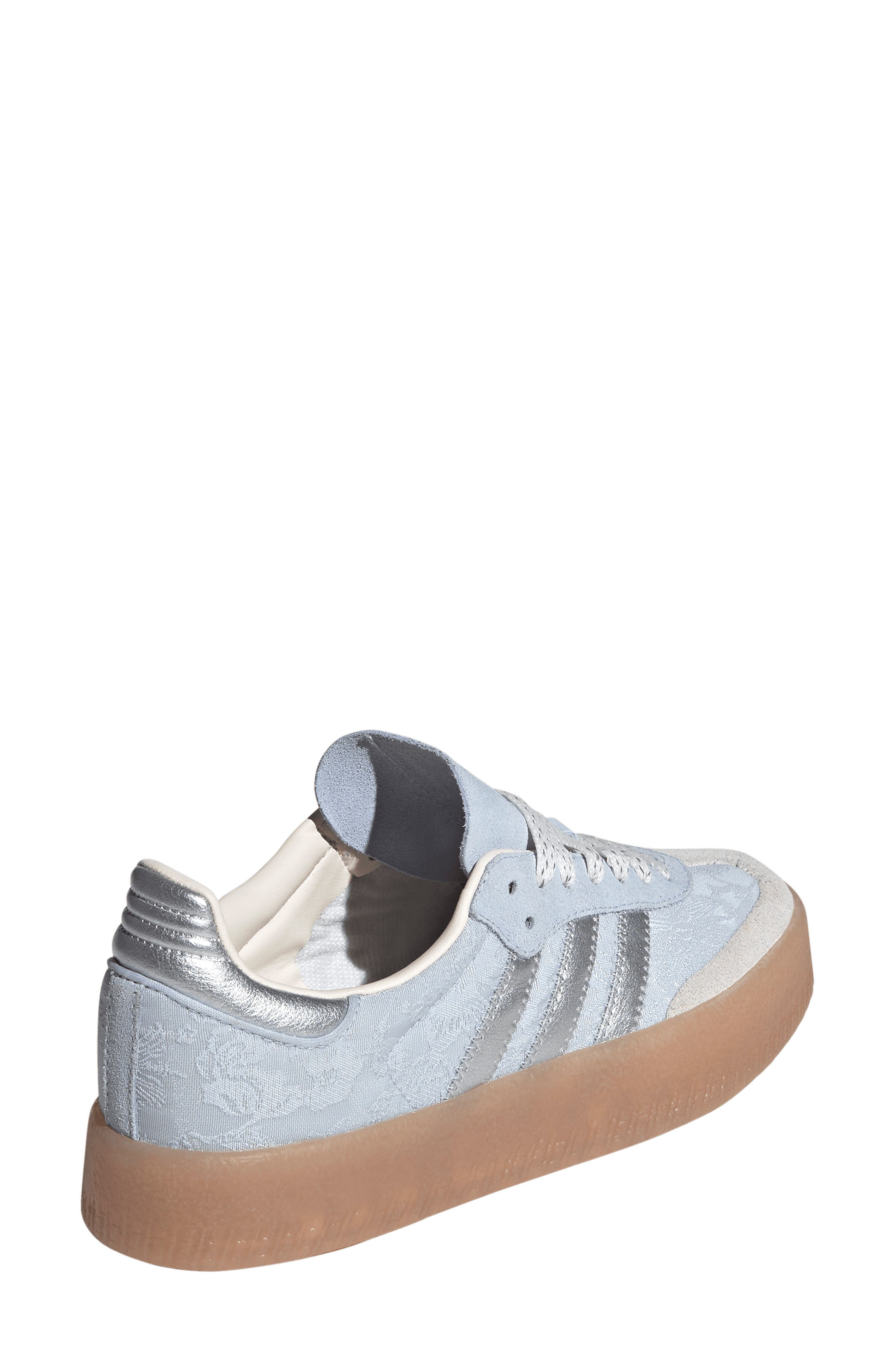 adidas Sambae Sneaker, Alternate, color, Crystal Sky/ Silver/ Pearl
