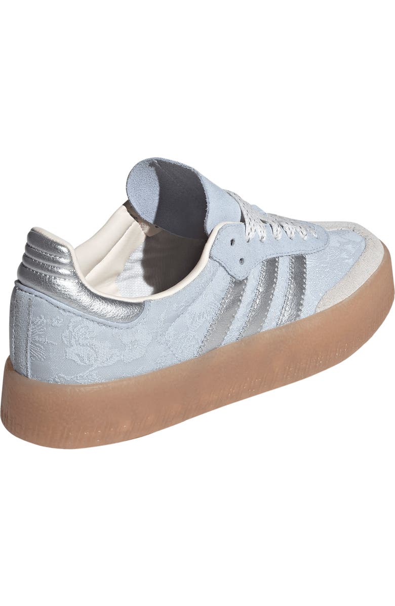 adidas Sambae Sneaker, Alternate, color, Crystal Sky/ Silver/ Pearl