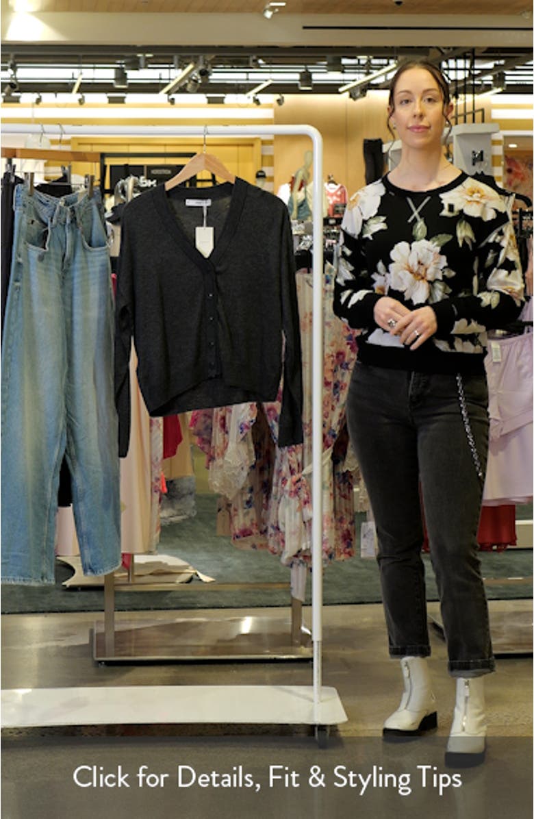 V-Neck Cardigan, sales video thumbnail