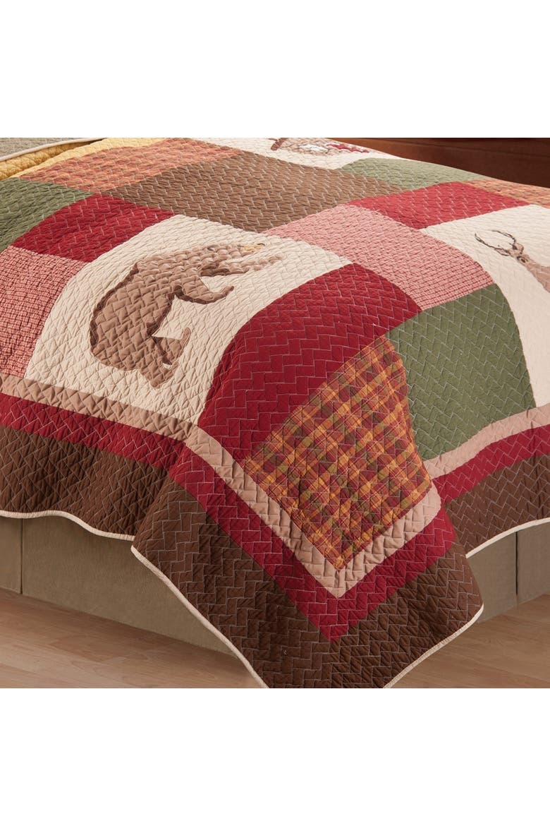 Luke Quilt, Alternate, color, Brown